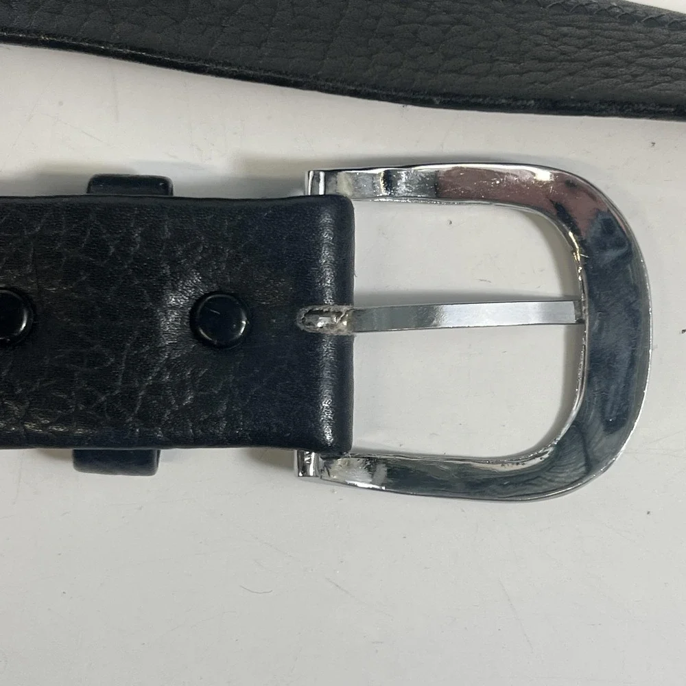 1922 Belt Mens 36 Black Steerhide Leather Hidden Zipper Money Travel Security